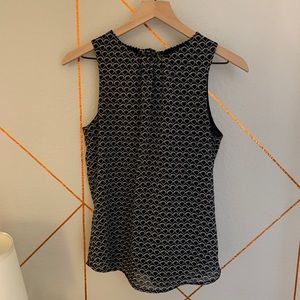 H&M sleeveless blue top